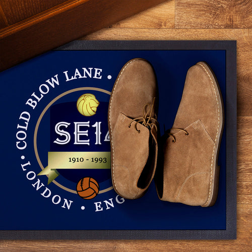 The Lions Cold Blow Lane  - Football Legends - Door Mat -60cm X 40cm