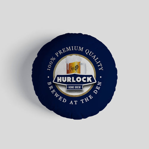 The Lions Hurlock - Football Legends - Circle Cushion 14"