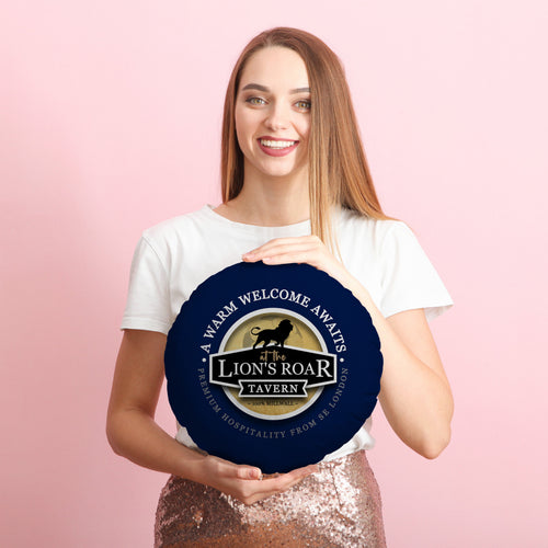 The Lions Lions - Football Legends - Circle Cushion 14"