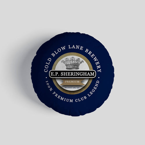 The Lions Sheringham - Football Legends - Circle Cushion 14"
