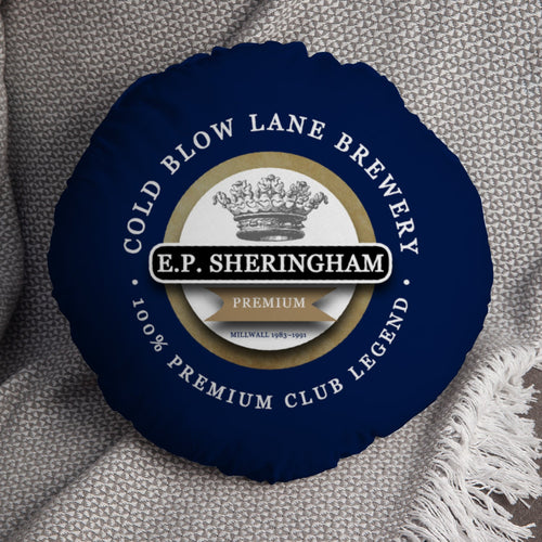 The Lions Sheringham - Football Legends - Circle Cushion 14"