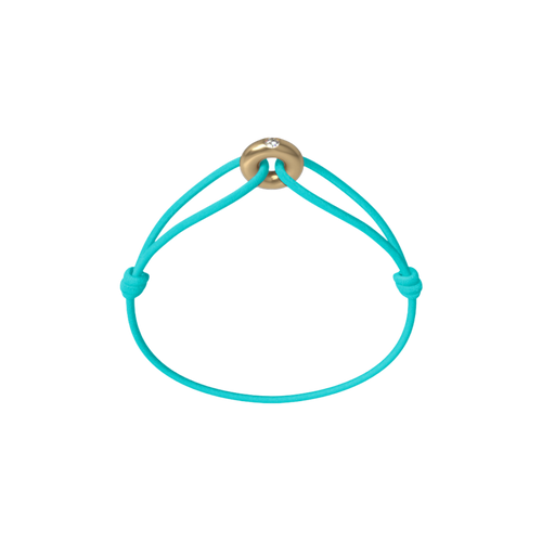 Mini Golden Soho Diamond Cord Bracelet