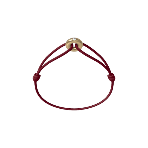 Mini Golden Soho Diamond Cord Bracelet