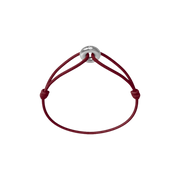 Mini Silver Soho Diamond Cord Bracelet