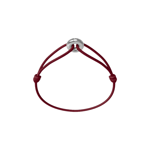 Mini Silver Soho Diamond Cord Bracelet