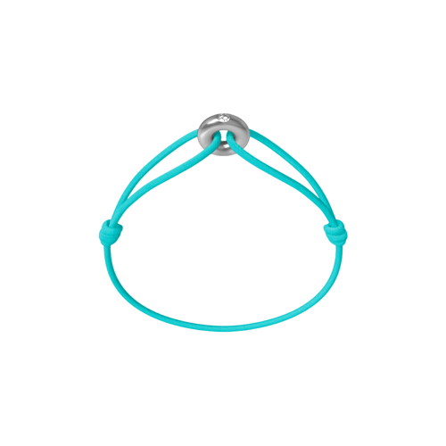 Mini Silver Soho Diamond Cord Bracelet