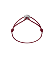 Mini Silver Soho Matte Cord Bracelet