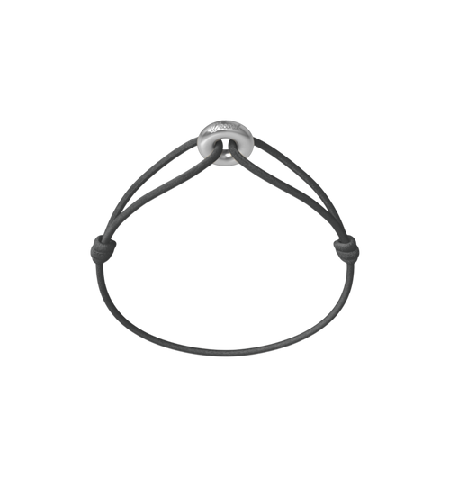 Mini Silver Soho Matte Cord Bracelet