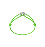 Mini Silver Soho Matte Cord Bracelet