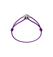 Mini Silver Soho Matte Cord Bracelet