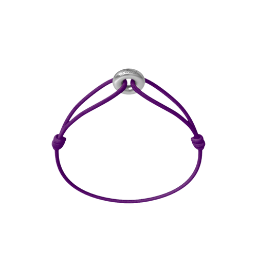 Mini Silver Soho Matte Cord Bracelet