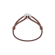 Rose Soho Pavé Cord Bracelet