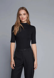Mock Neck Micro Modal Top