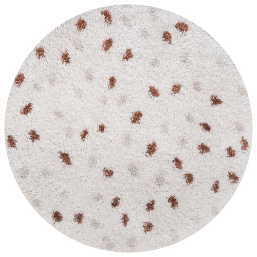 Moodi Shaggy Cream/Terra Biscotti Rug