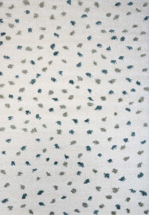Moodi Shaggy Green Drizzle Rug