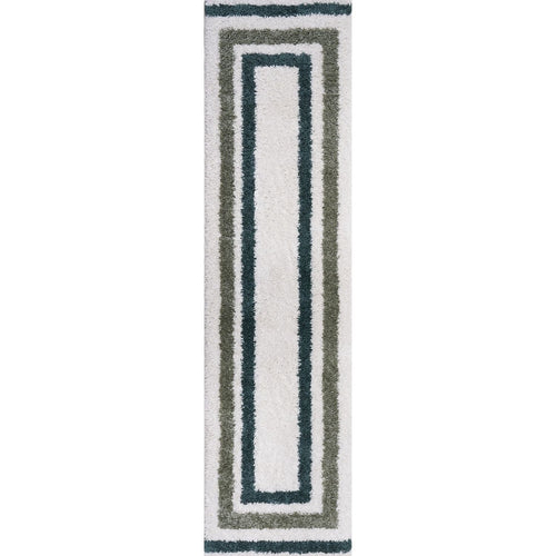 Moodi Shaggy Green Marina Rug