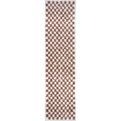 Moodi Shaggy Terra Pixelate Rug