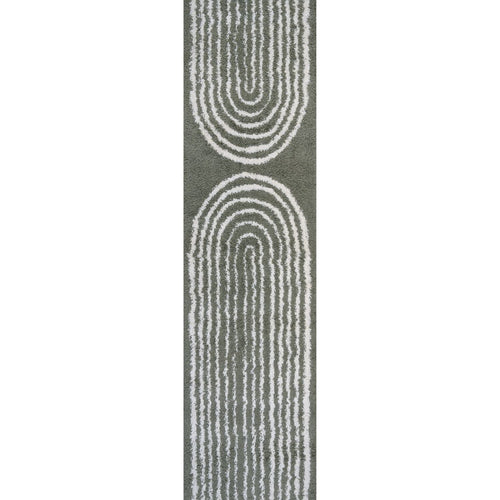 Moodi Shaggy Green Reverie Rug