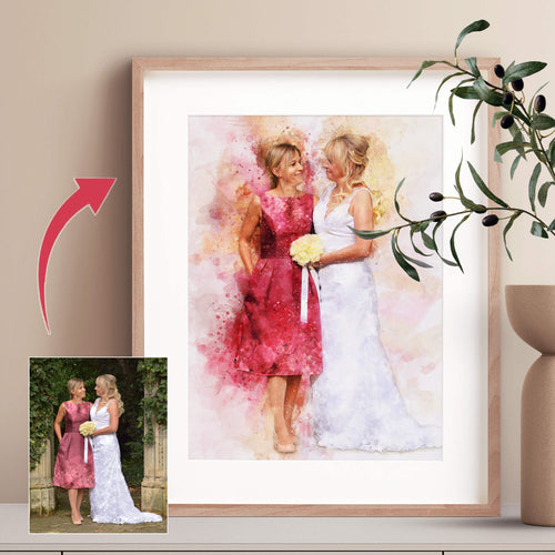 Personalised Watercolour Portrait