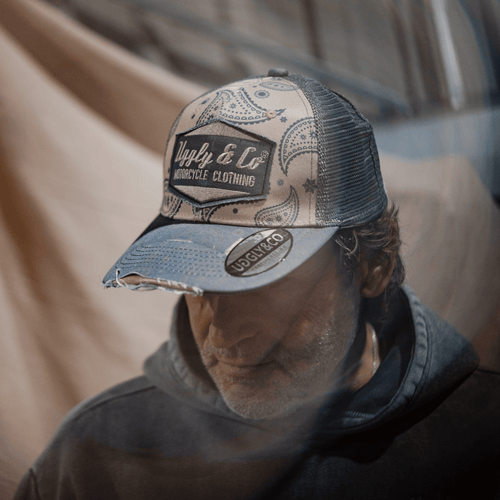 Bandana Diamond Trucker Hat