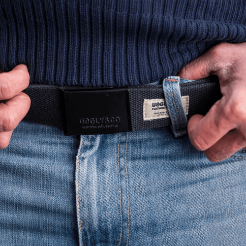 Blue Canvas Utility Belt