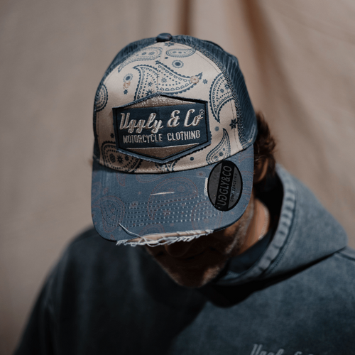 Bandana Diamond Trucker Hat