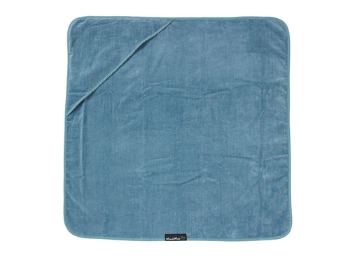 Mum 2 Mum Hooded Towel - Denim Blue