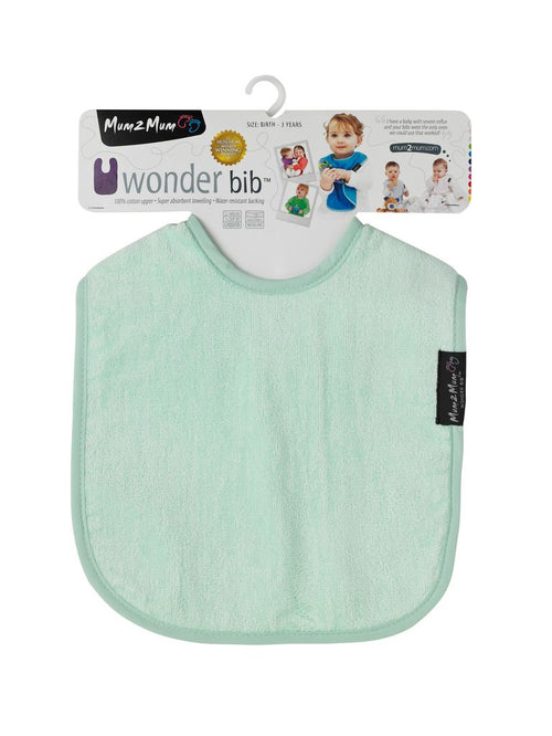 Mum 2 Mum Standard Wonder Bib - Mint Green