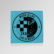 Music Is Life - Drinks Coaster - Round or Square