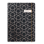 Matilda Myres | A5 Ruled Notebook with Rose Gold Foil | Mint