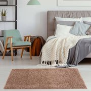 Myshaggy Solid Beige Rug