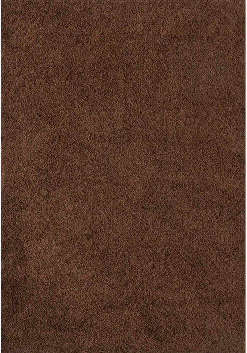 Myshaggy Solid Brown Rug