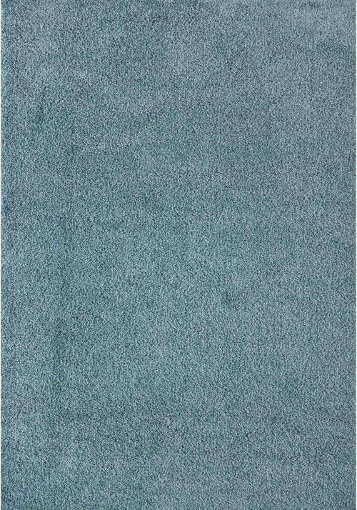 Myshaggy Solid Duck Egg Blue Rug