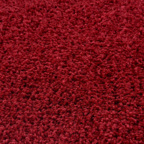 Myshaggy Solid Red Rug