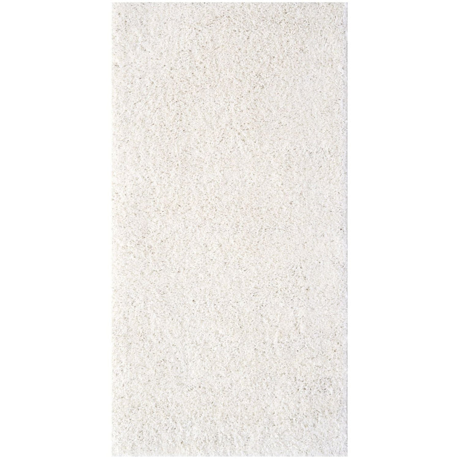 Myshaggy Solid White Rug