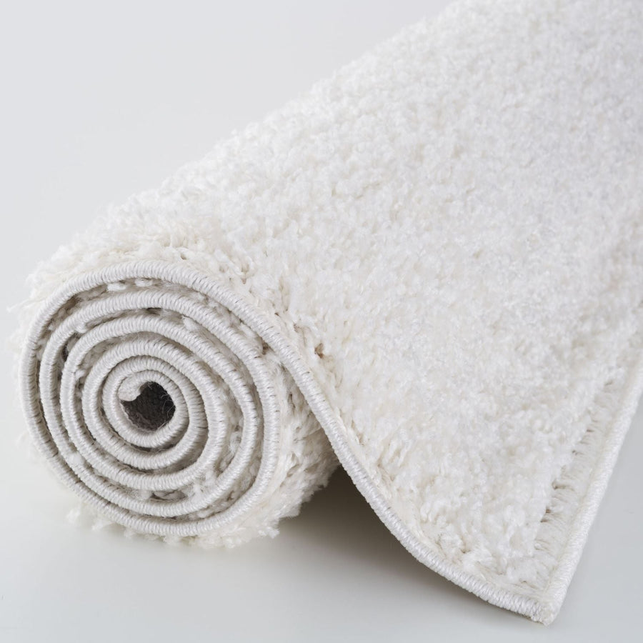 Myshaggy Solid White Rug