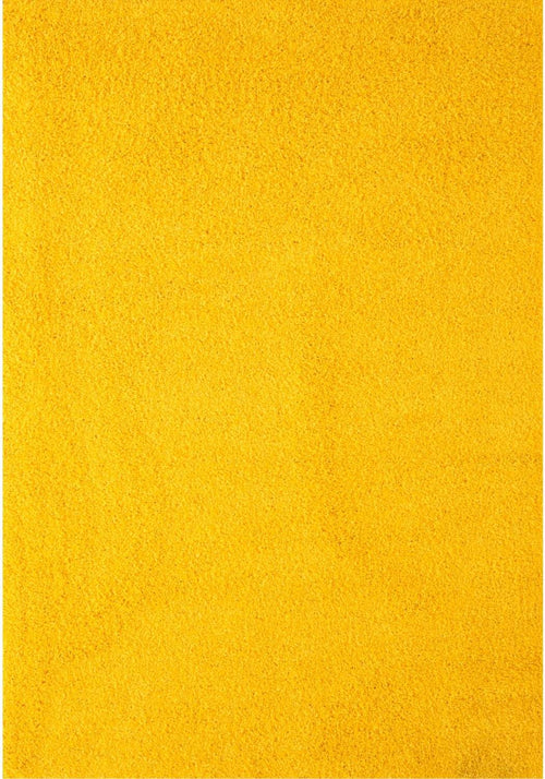 Myshaggy Solid Yellow Rug