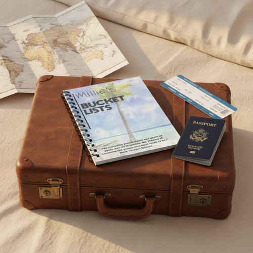 Personalised Notebook - "Bucket Lists"