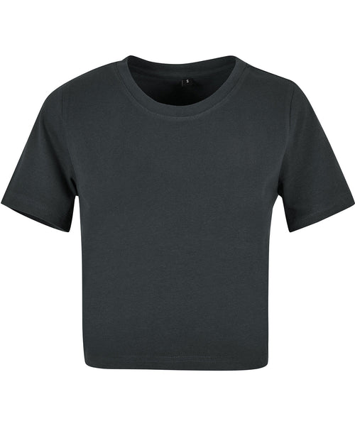 Organic Stretch Cropped T-shirt: Womens