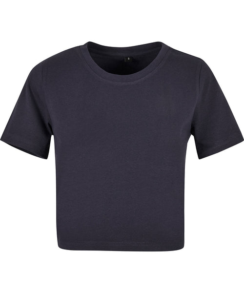 Organic Stretch Cropped T-shirt: Womens