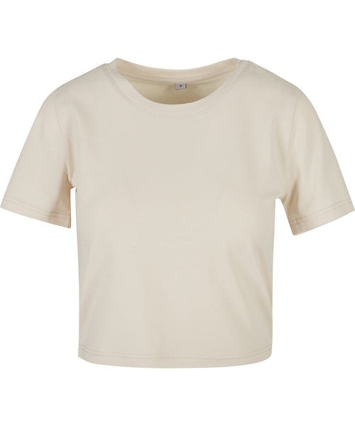 Organic Stretch Cropped T-shirt: Womens
