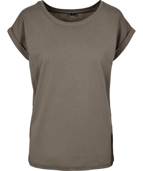 Organic Extended Shoulder T-shirt: Womens