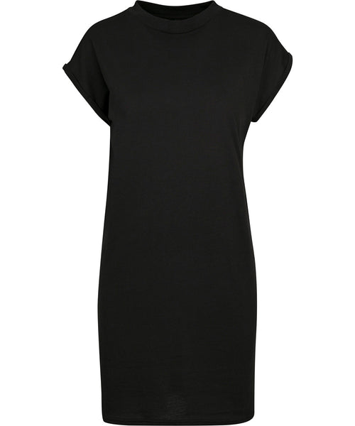 Organic Extended Shoulder T-shirt Dress: Womens