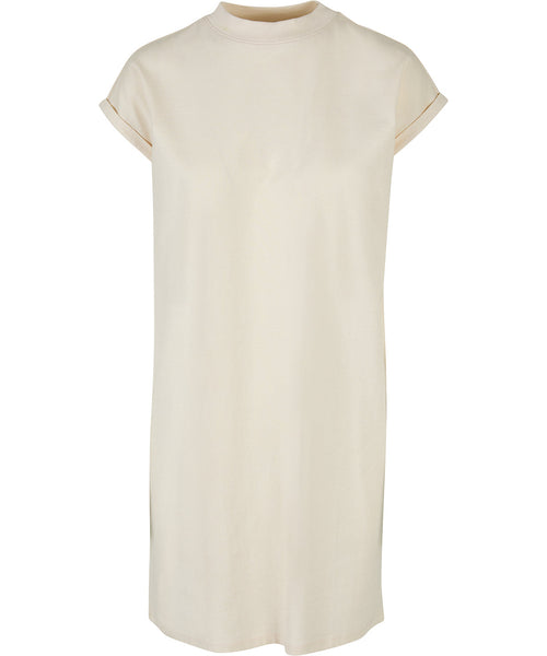 Organic Extended Shoulder T-shirt Dress: Womens
