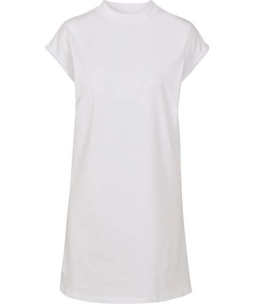 Organic Extended Shoulder T-shirt Dress: Womens