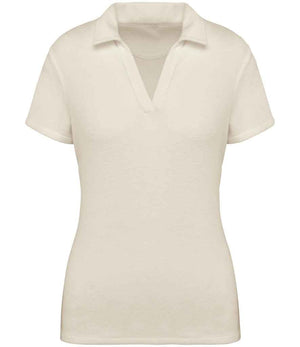 Organic Towel-feel Polo Shirt: Womens