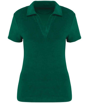 Organic Towel-feel Polo Shirt: Womens