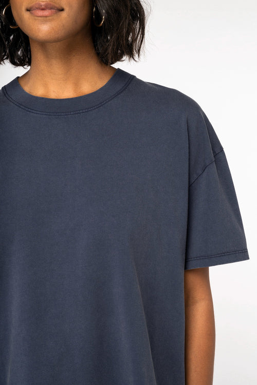 Organic Oversize Washed T-shirt: Womens