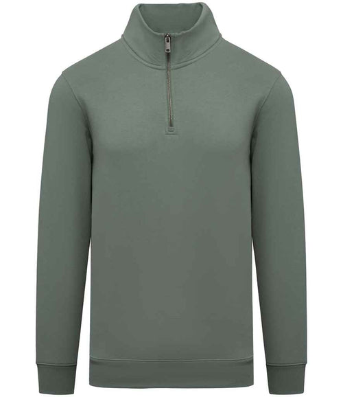 Organic Quarter Zip Sweatshirt: Mens