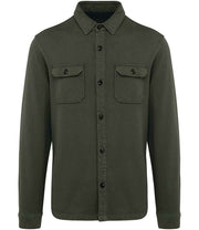 Organic Faded Overshirt: Mens